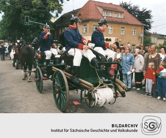 Festumzug zur 700-Jahr-Feier in Moritzburg