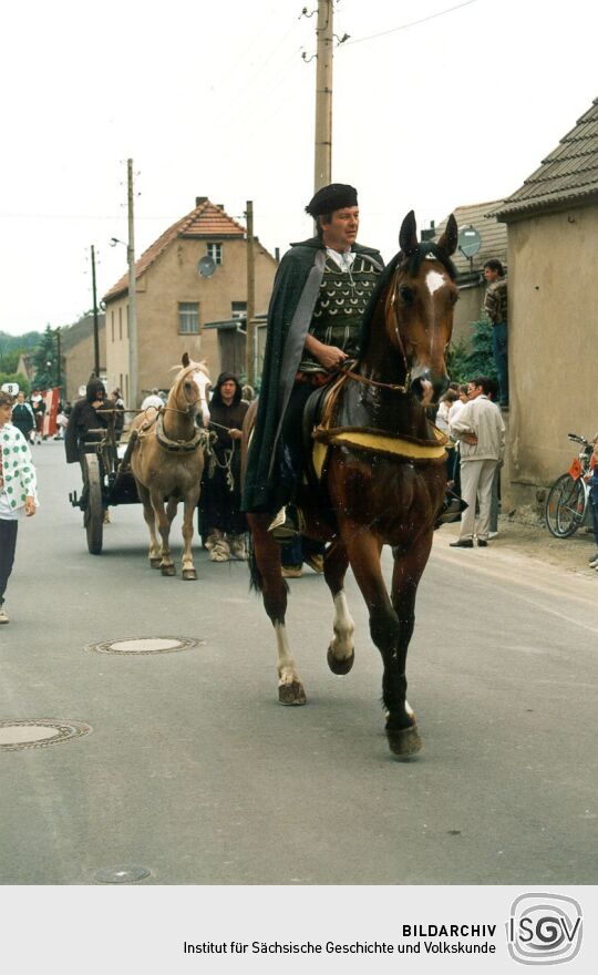Festumzug zur Moritzburger 700-Jahr-Feier