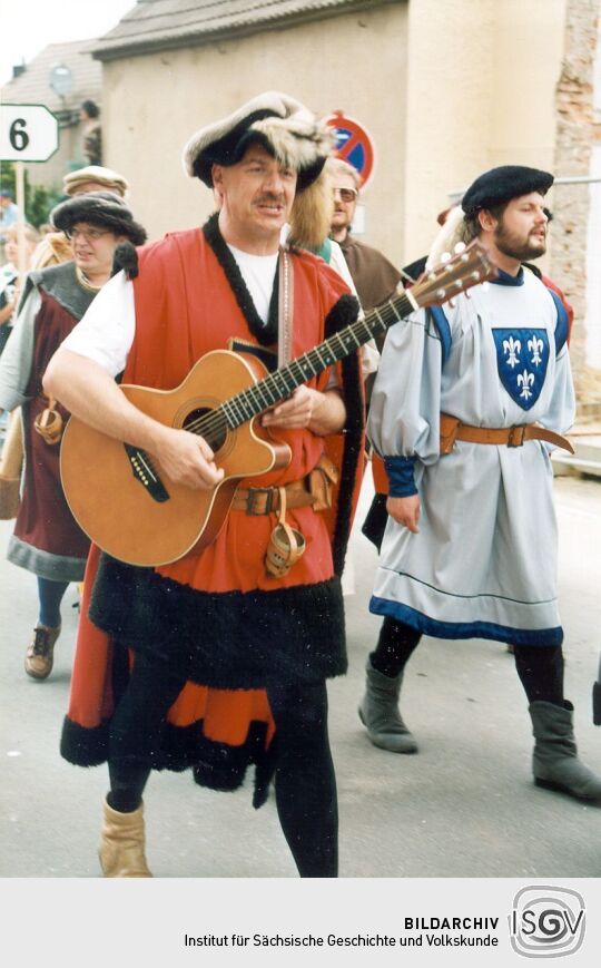 Festumzug zur Moritzburger 700-Jahr-Feier