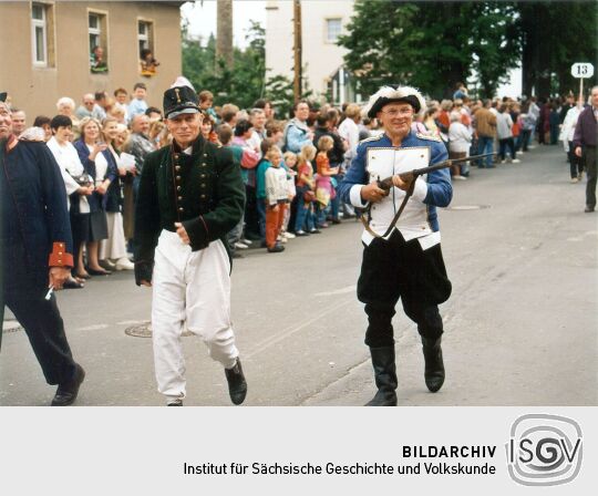 Festumzug zur Moritzburger 700-Jahr-Feier