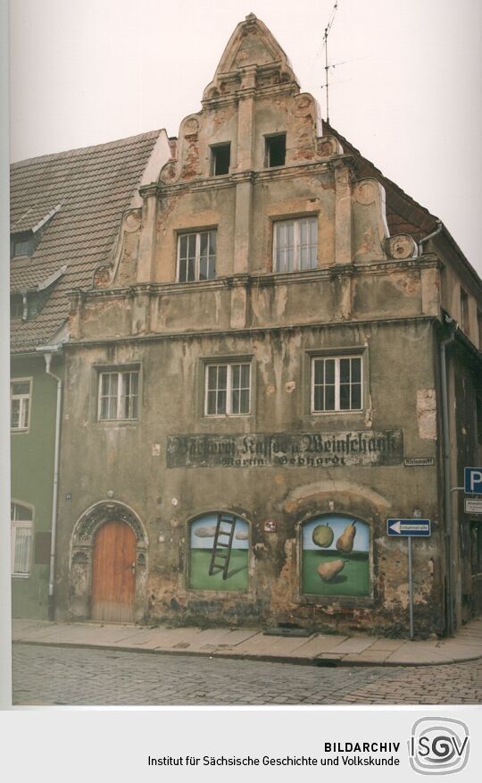 Wohnhaus mit ehemaliger Bäckerei in Meißen (Kleinmarkt 10)