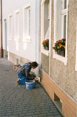 Bild: Renovierung von Frauensteiner Wohnhäusern