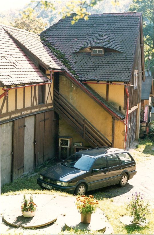 Fachwerkschuppen in Rechenberg-Bienenmühle