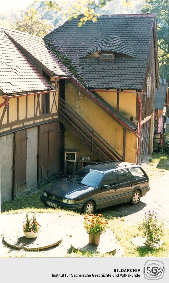 Fachwerkschuppen in Rechenberg-Bienenmühle