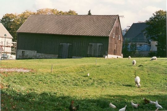 Scheune bei der Clausnitzer Kirche