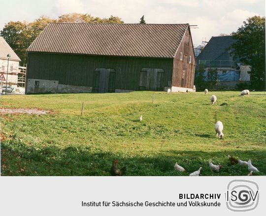 Scheune bei der Clausnitzer Kirche