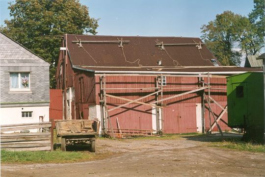 Umgebaute Scheune eines Cämmerswalder Bauernhofes