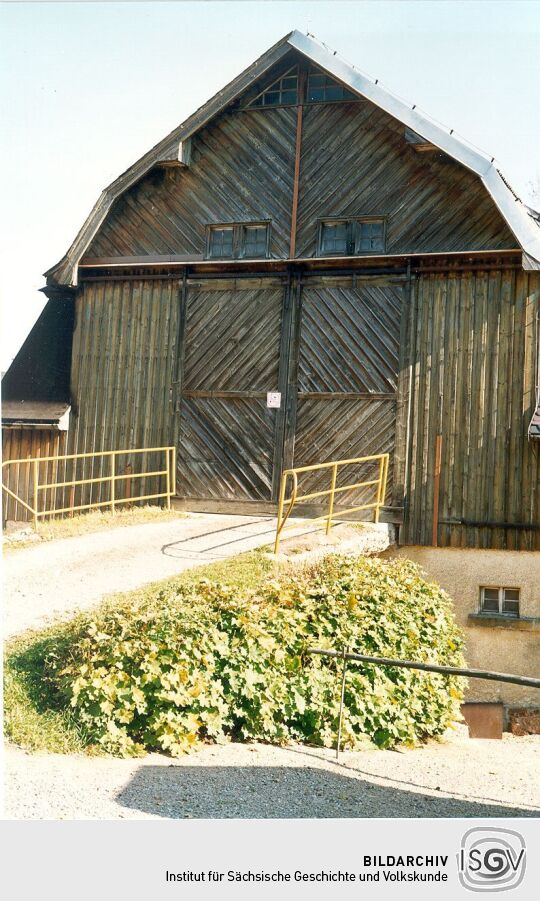 Alte Scheune in Kleinbobritzsch