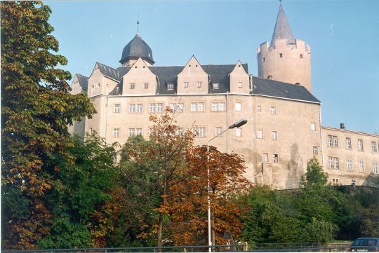 Blick zur Zschopauer Burg