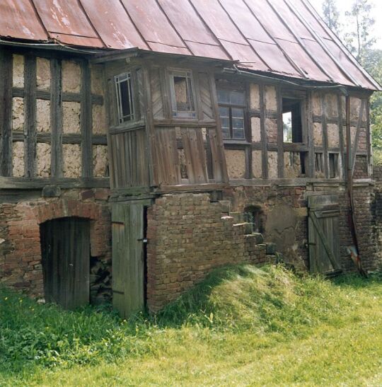 Wohnstallgebäude mit Fachwerk in Wohlbach