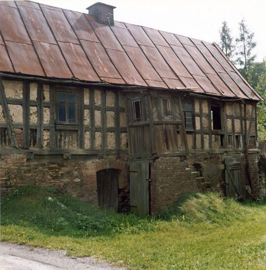 Wohnstallgebäude mit Fachwerk in Wohlbach