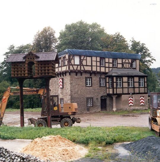 Herrenhaus und Taubenhaus des ehem. Rittergutes Kürbitz