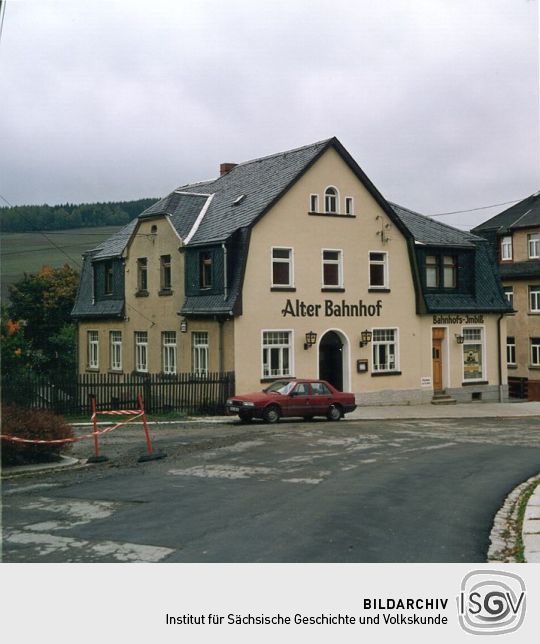 Ehemaliger Bahnhof in Erlach