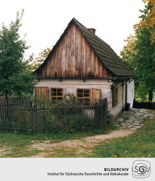 Wohnstallhaus im Museum in Landwüst