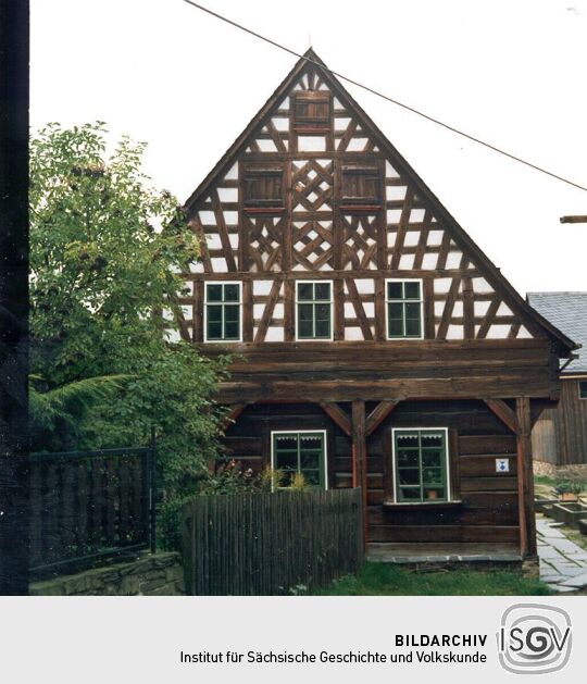 Fachwerkumgebindehaus im Museum in Landwüst