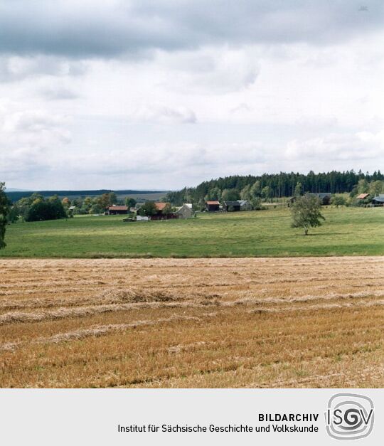 Blick auf den Ort Kugelreuth