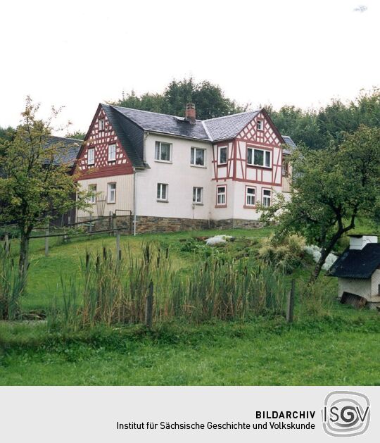 Wohnhaus mit Fachwerk in Raun