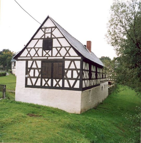 Fachwerkscheune in Weischlitz