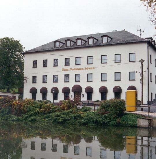 Gaststätte "Zum goldenen Löwen" in Kauschwitz