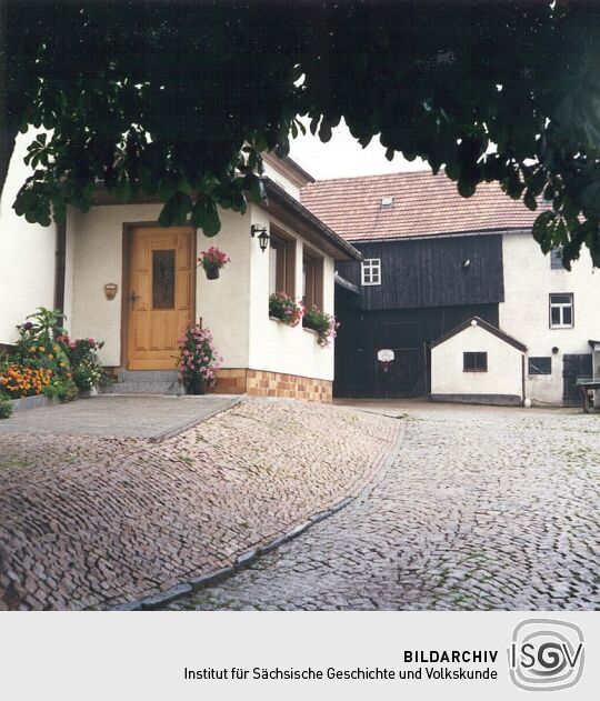Hof eines Bauernhofes in Schwand