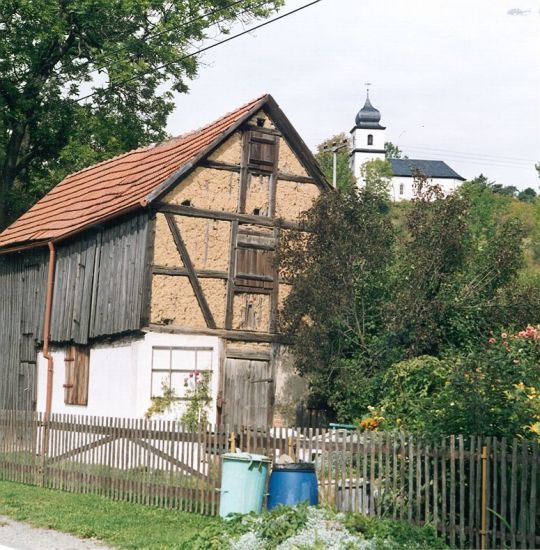 Fachwerkscheune in Heinersgrün