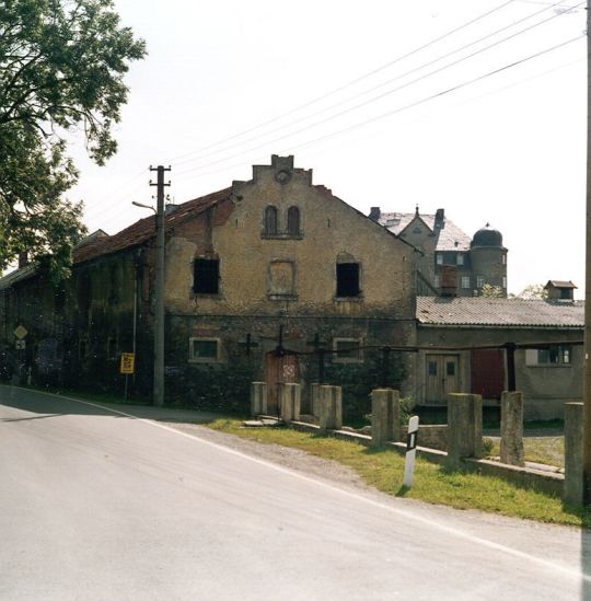 Stallung des ehemaligen Schlosses in Heinersgrün