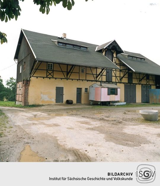 Fachwerkspeicher des ehemaligen Rittergutes in Posseck