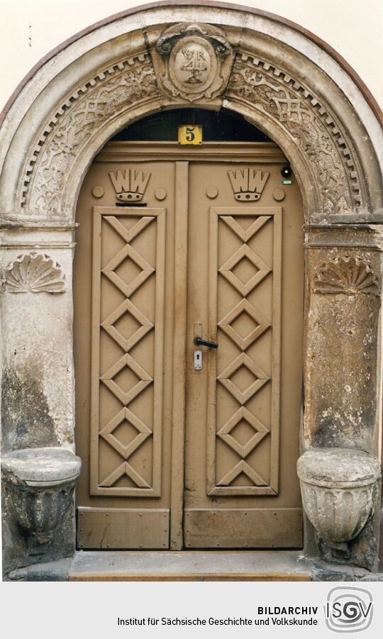 Fassadendetail in Großenhain
