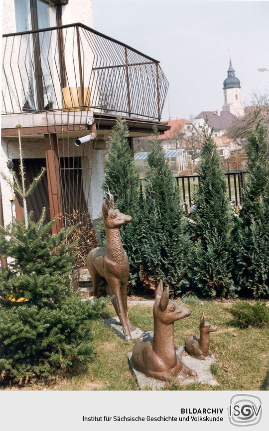 Gartendekoration in Dobra