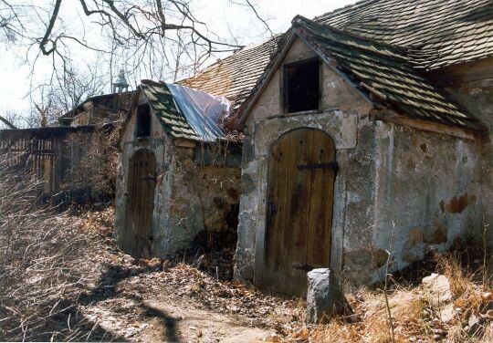 Alter Schuppen am Fasanenschlößchen in Moritzburg