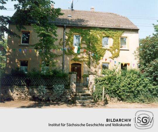 Geschmücktes Haus in Moritzburg