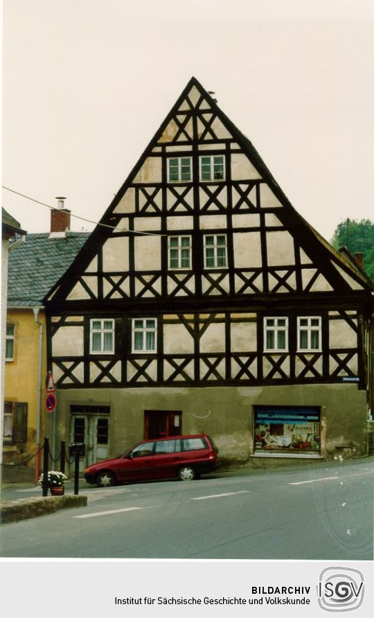 Fachwerkhaus in Zschopau