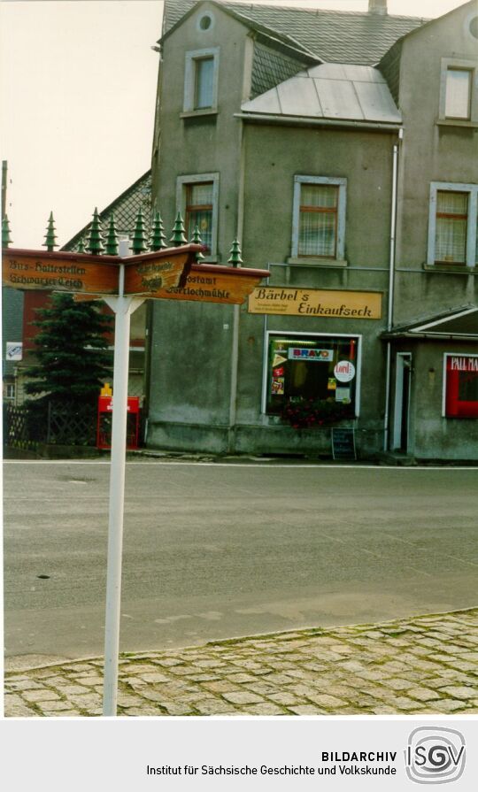 Wegweiser in Deutschneudorf