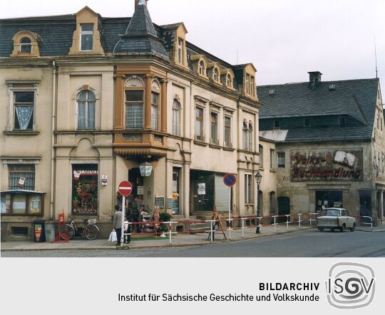 Straßenraum in Olberhau