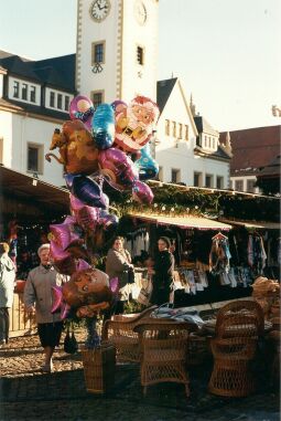 Bild: Auf dem Weihnachtsmarkt in Freiberg