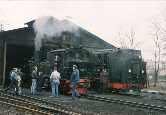 Kleinbahnanlage in Radeburg