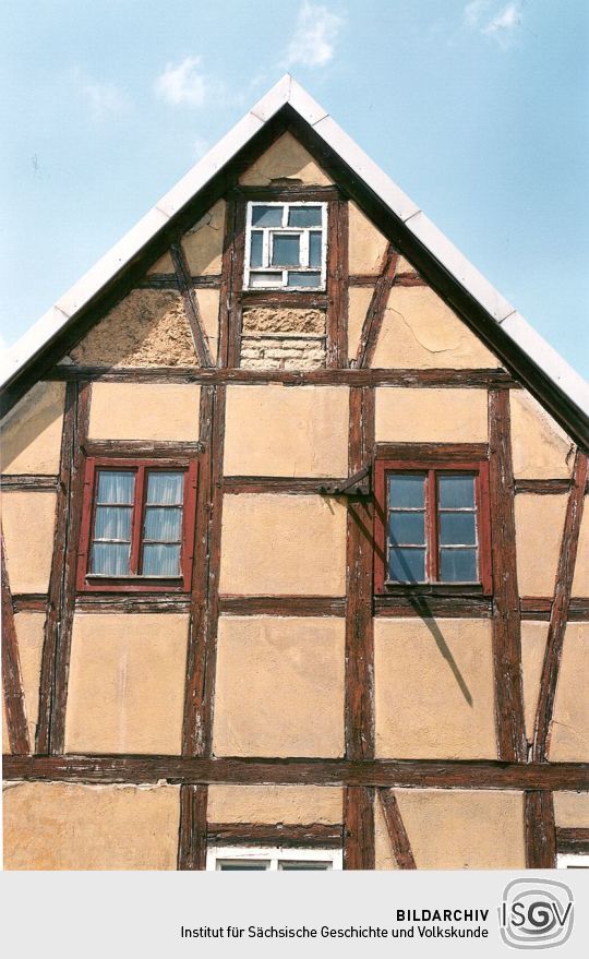 Wohngebäude in Falkenau, Detail