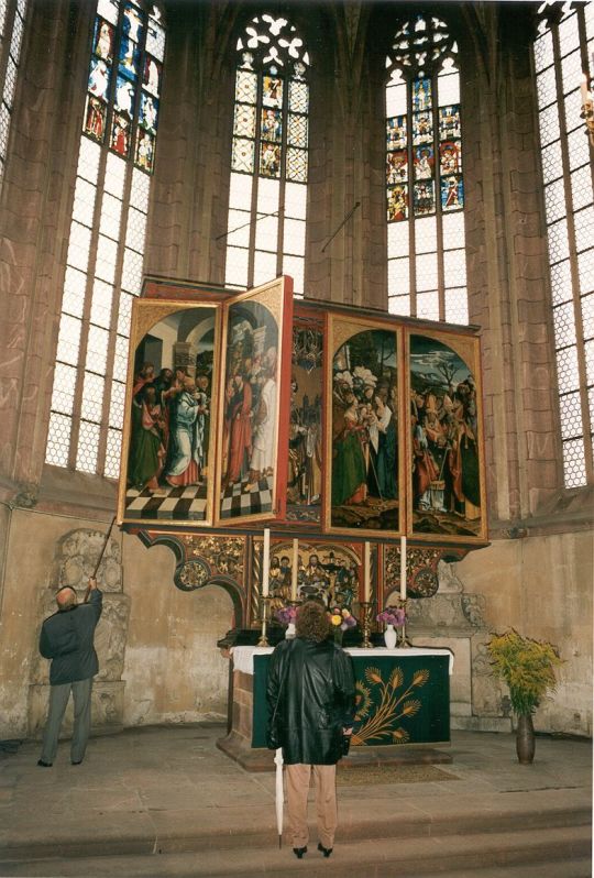 Kirche in Rochlitz, Innenraum