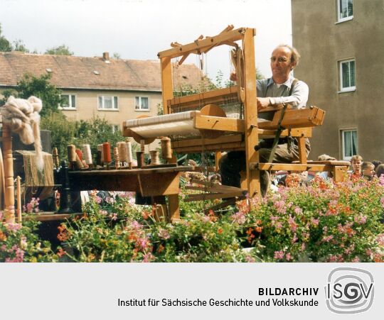 Festumzug zum Tag der Sachsen in Rochlitz 1995