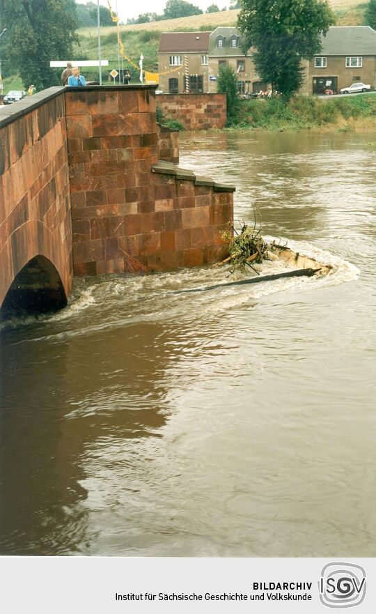 Hochwasser in Rochlitz