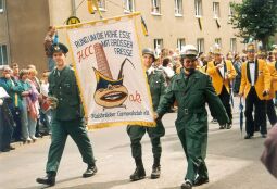 Bild: Festumzug zum Tag der Sachsen in Rochlitz 1995
