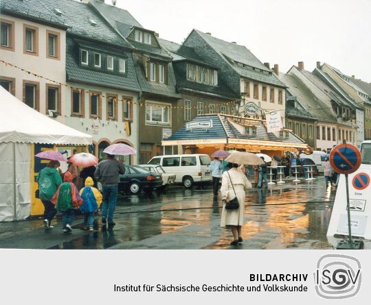Markt zum Tag der Sachsen