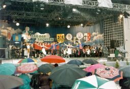 Bild: Veranstaltung auf der Freilichtbühne zum Tag der Sachsen