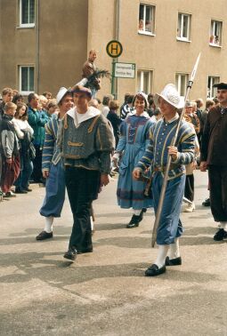 Bild: Festumzug zum Tag der Sachsen