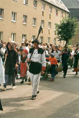 Bild: Festumzug zum Tag der Sachsen