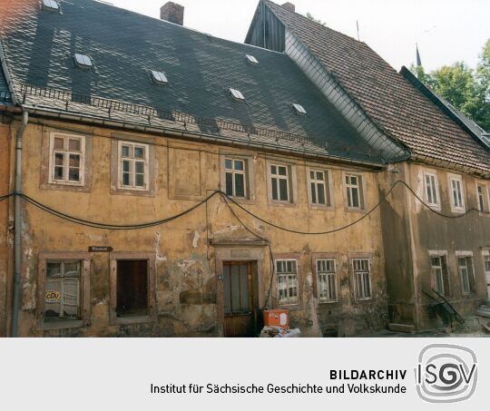 Unbewohnte Wohnhäuser in Mittweida