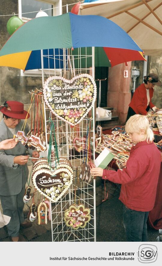 Markt zum Tag der Sachsen in Penig