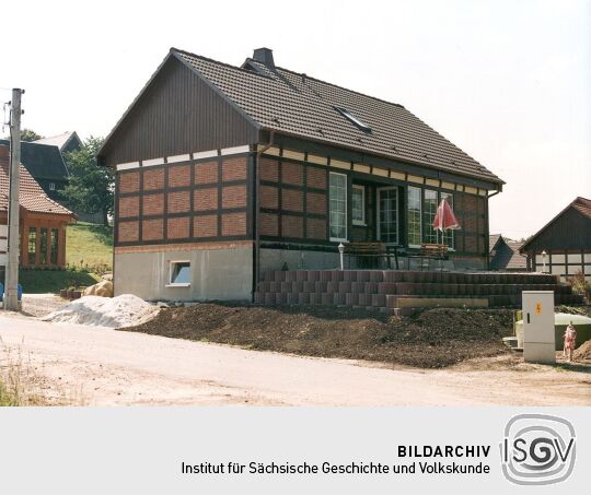 Neue Einfamilienhäuser in Altmittweida
