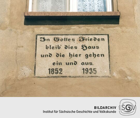 Wohnhaus in der Altmittweidaer Dorfstrasse 25