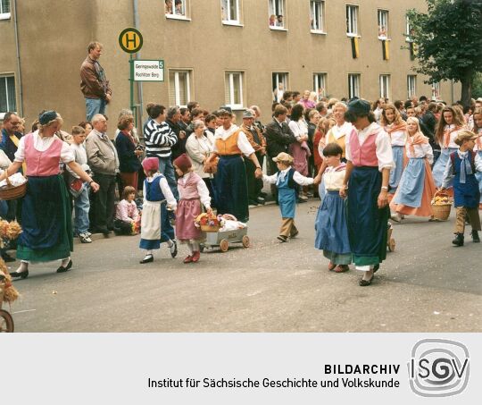 Festumzug zum Tag der Sachsen
